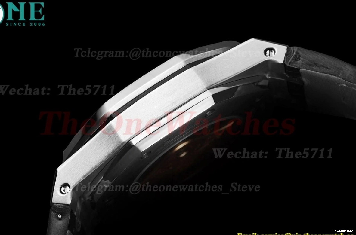 41mm Royal GDF LE SS Dial Oak 15400 MY8215 Black 0425